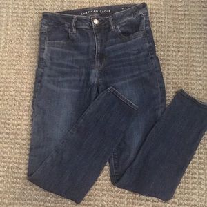 EUC American Eagle Hi-Rise Jeggings 12 Long